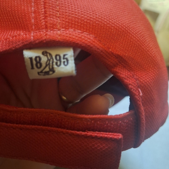 Red Baseball Cap - Picture 3 of 4